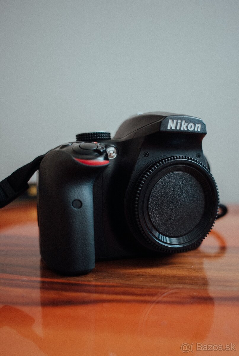 Nikon D3400 + dve baterky - 3