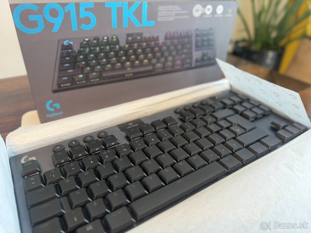 Logitech G915 TKL UK - bezdrotova gaming klavesnica - 3