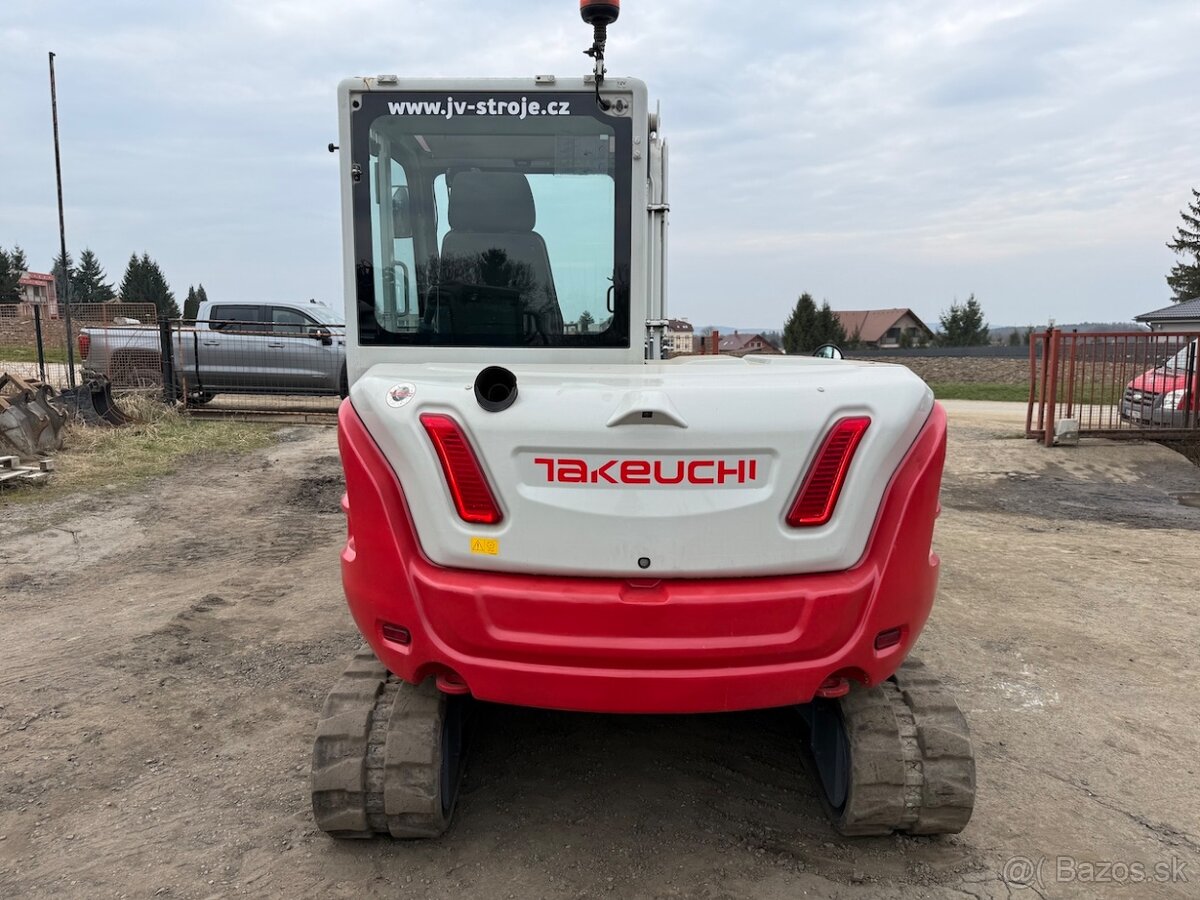 Takeuchi TB 370 ,r.v. 2021, klima, velmi dobrý stav - 3
