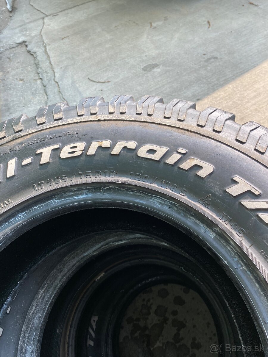 BFGoodrich All-Terrain 265/75 r16