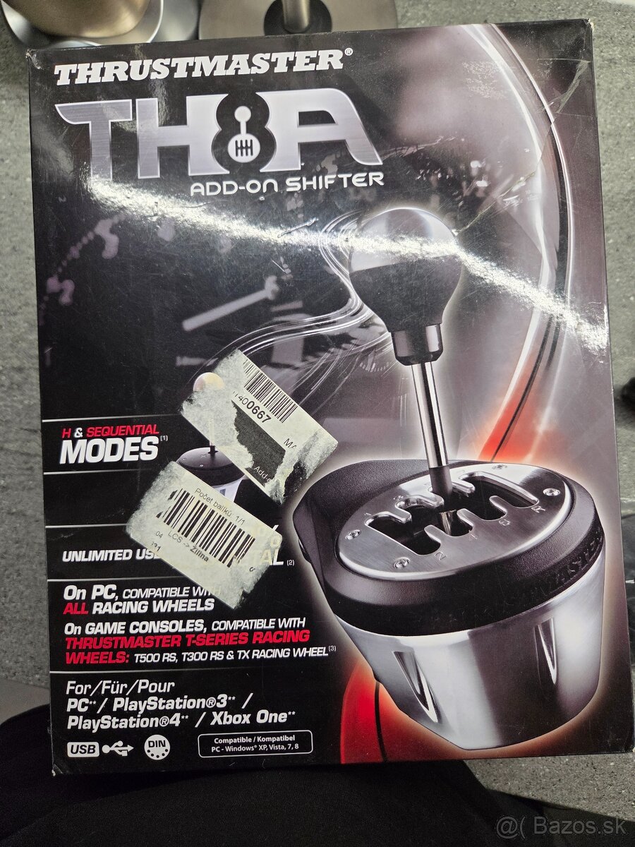 Herny volant Thrustmaster T-150 Pro + TH8A - 3