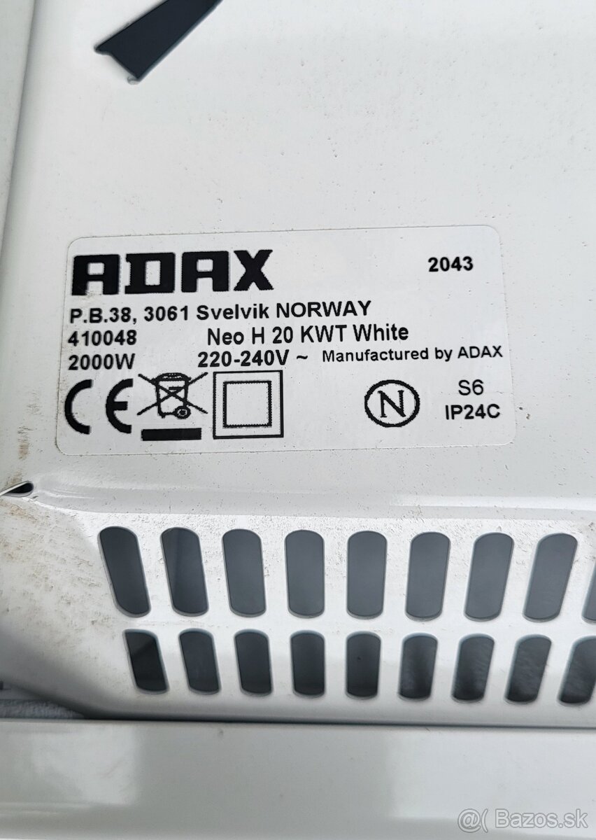 Ohrievač, konektor - 3