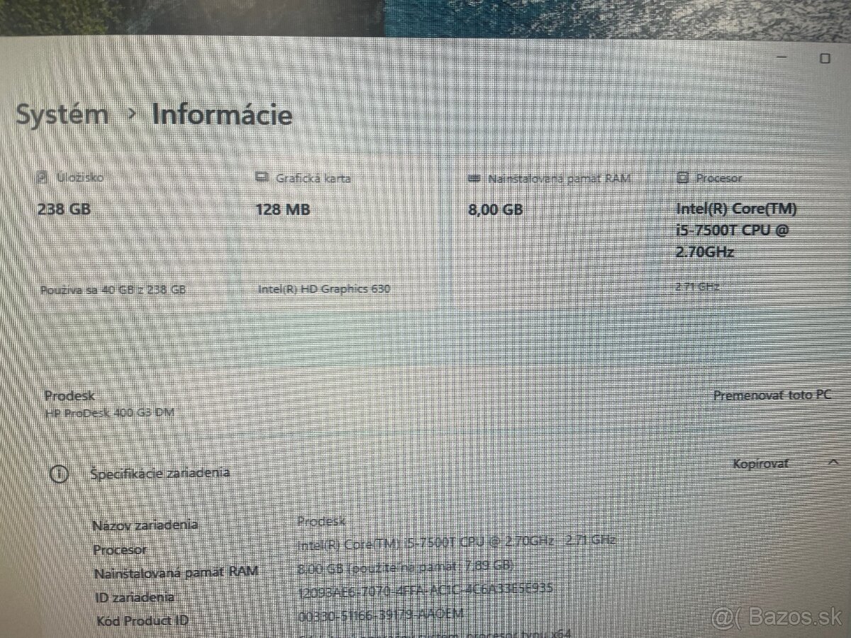 HP Prodesk 400 G3 - 3