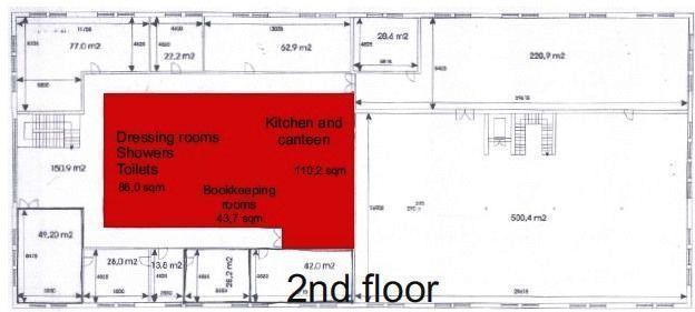 Výrobné, distribučné, parkovacie a kancelárske priestory na - 3