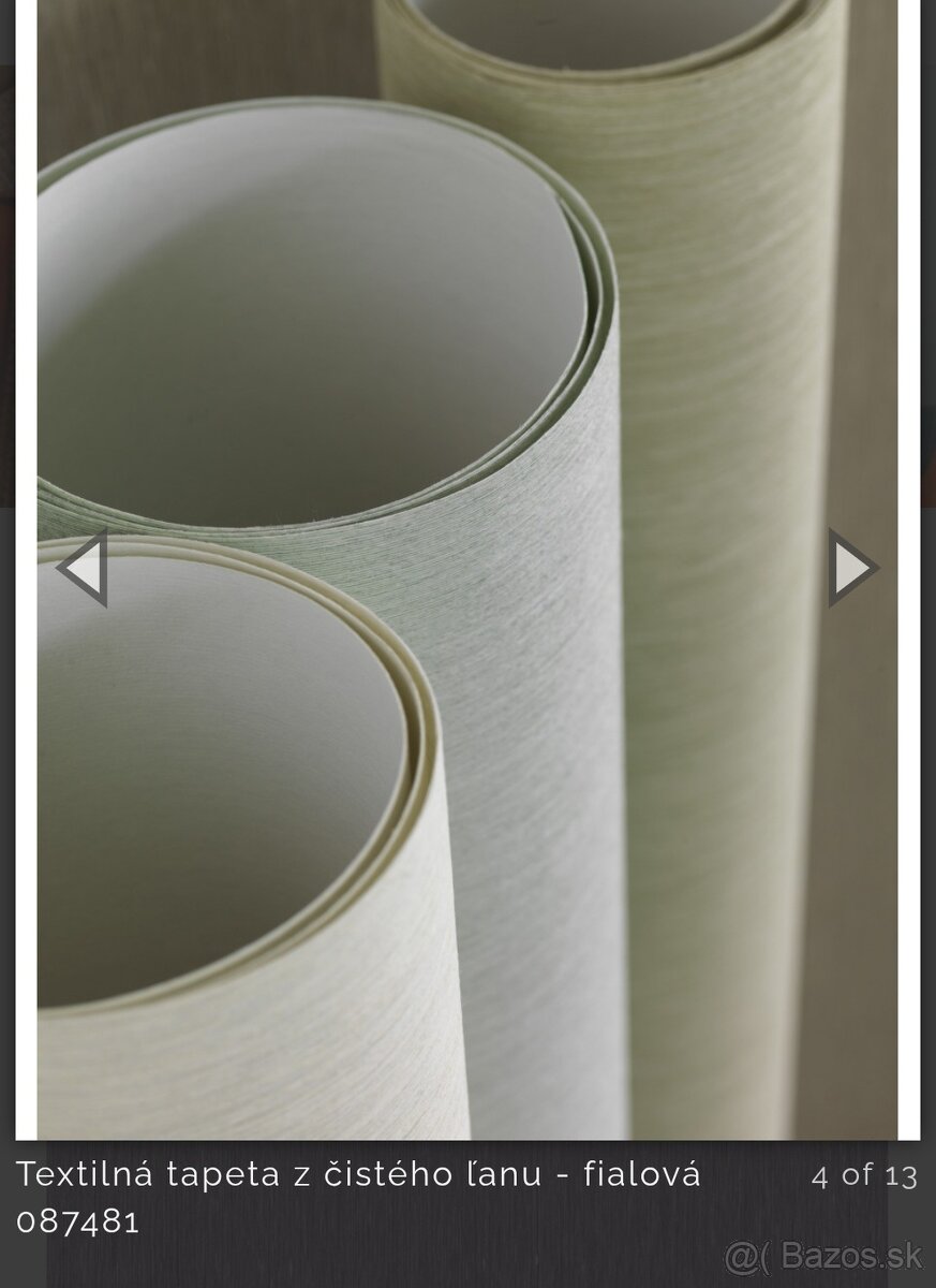 Luxusná Rasch tapeta z čistého ľanu - 3