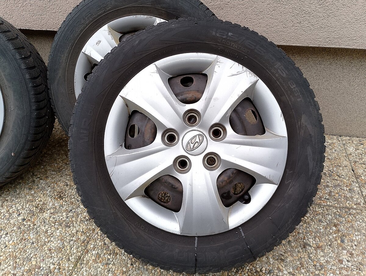 Predám zimné pneumatiky + disky 185/65/R15. - 3