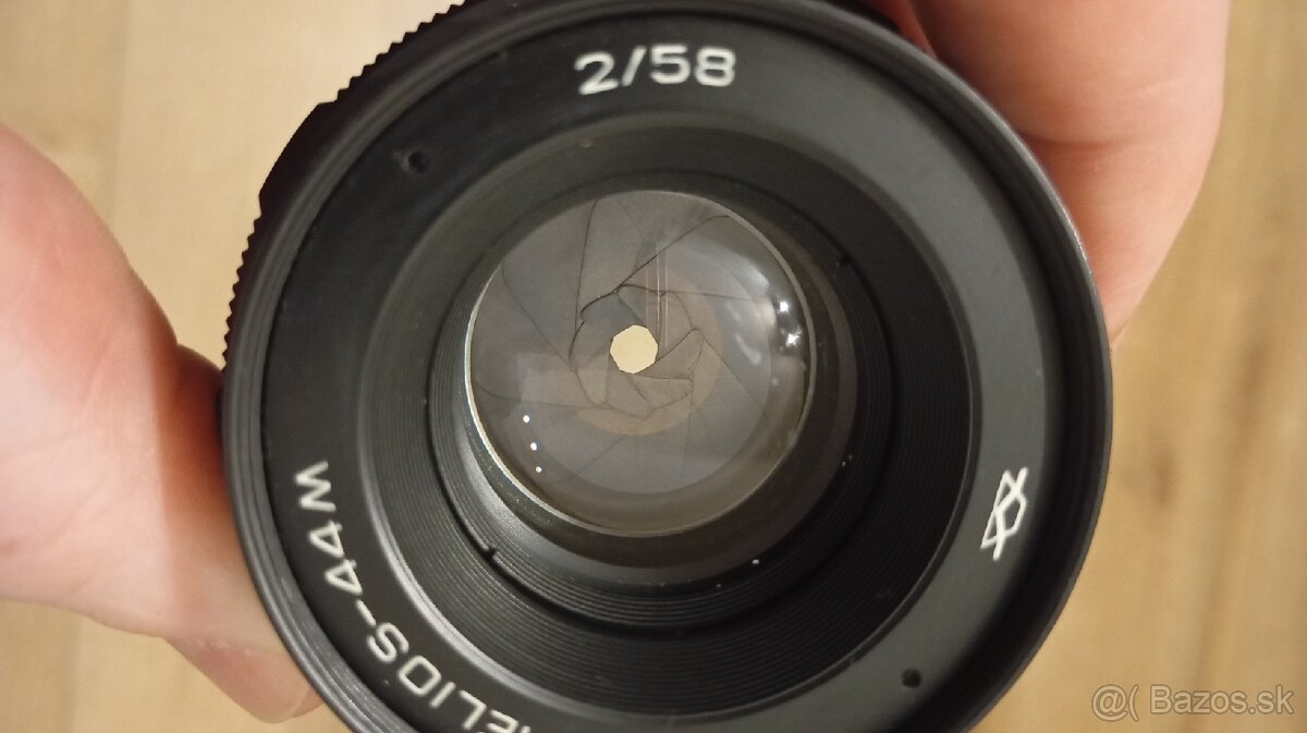objektív Helios 44M 2/58 m42. - 3