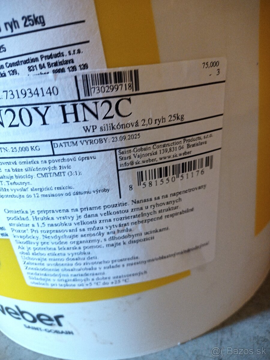 Weber omietka silikón - 3