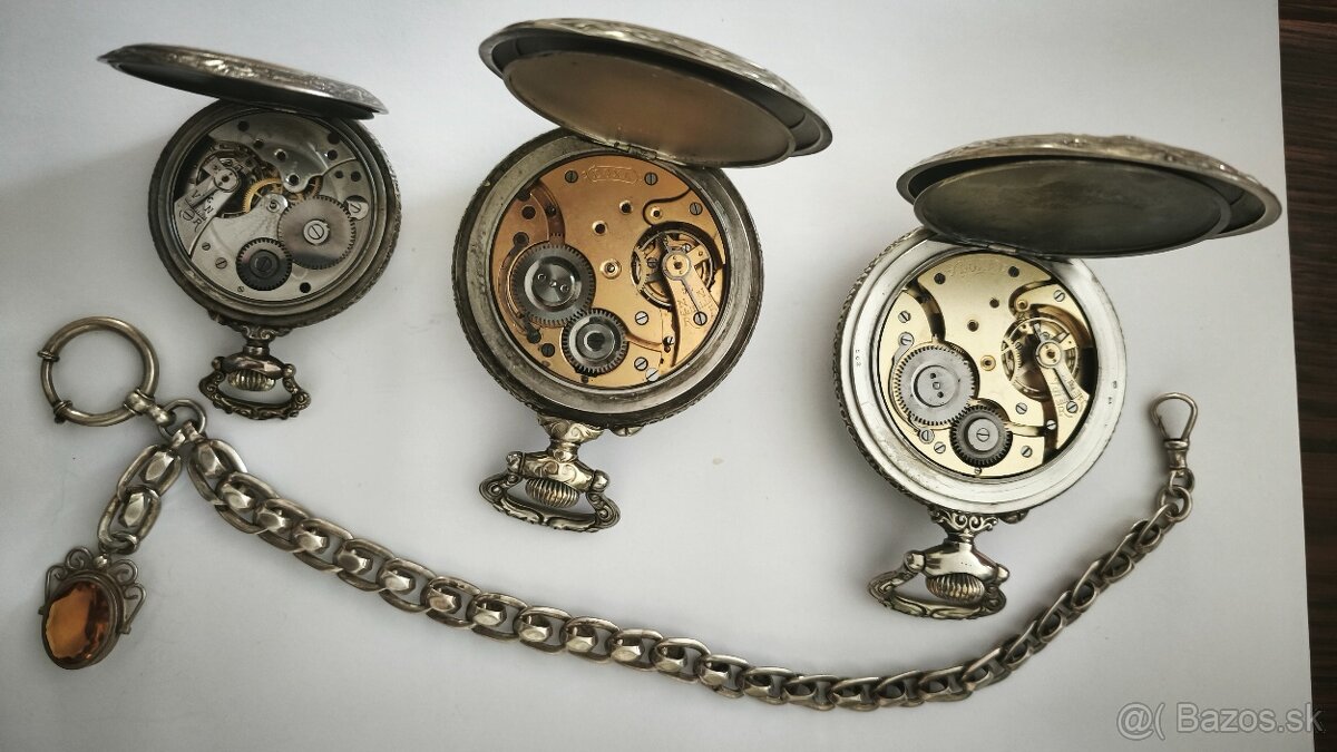 Starožitné vreckové hodinky DOXA - 3