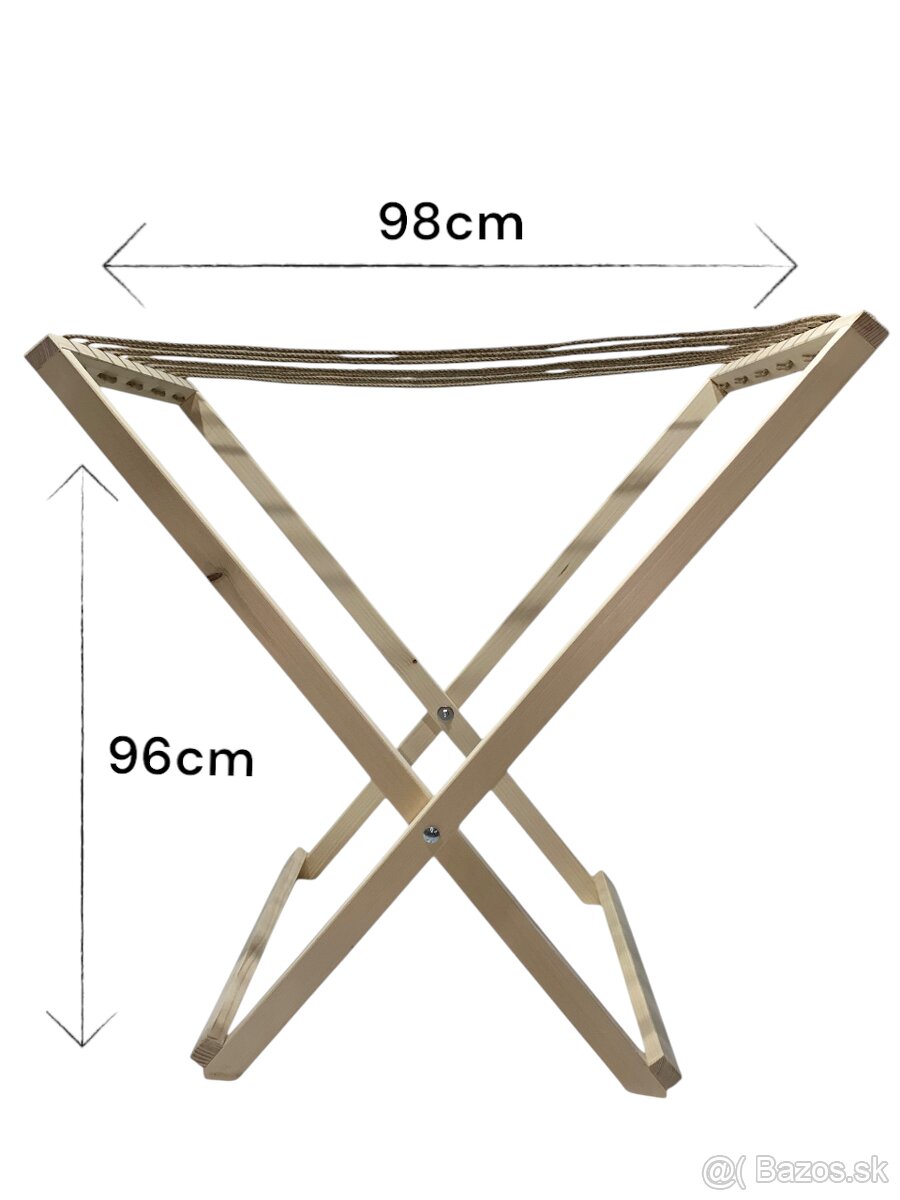 Jedinečný VINTAGE sušiak na bielizeň - 3