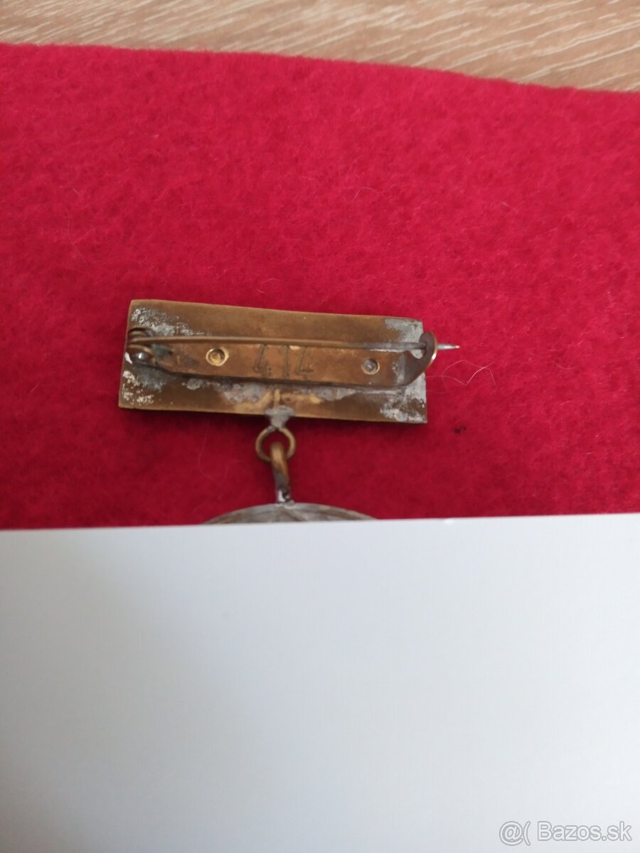 Odznak záves Lipové listy.Lipy. - 3