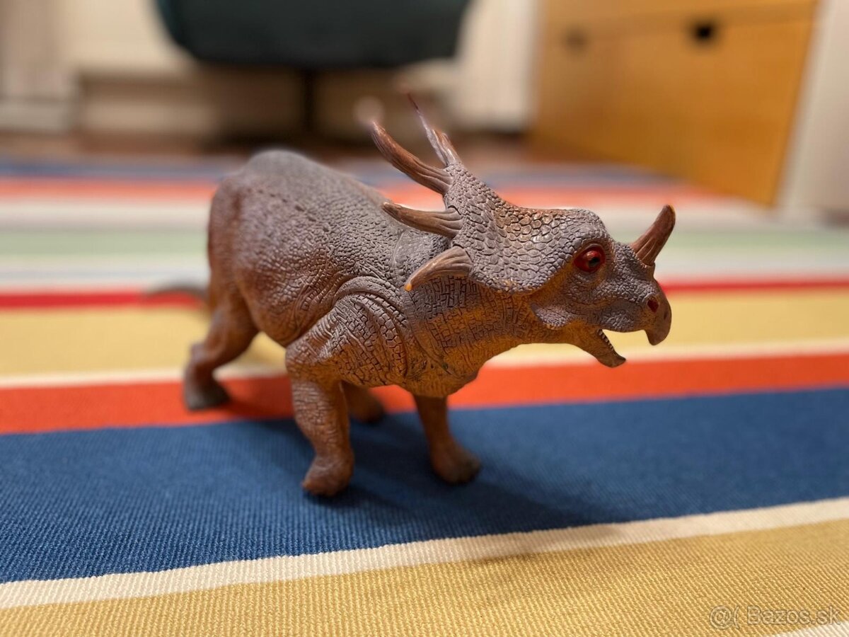 Detská hračka – dinosaurus Styracosaurus, nepoškodený - 3