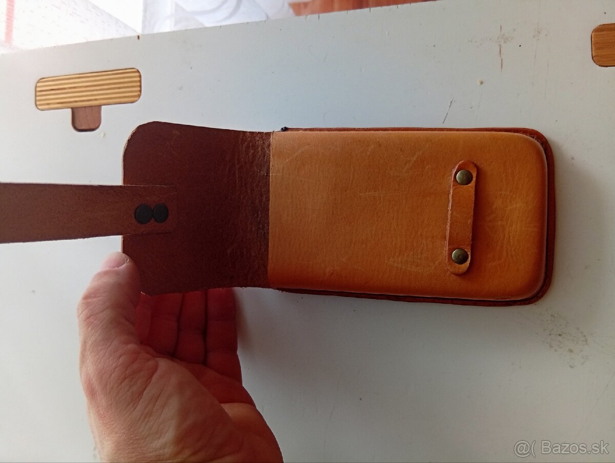 Kožené púzdro na mobil - 3