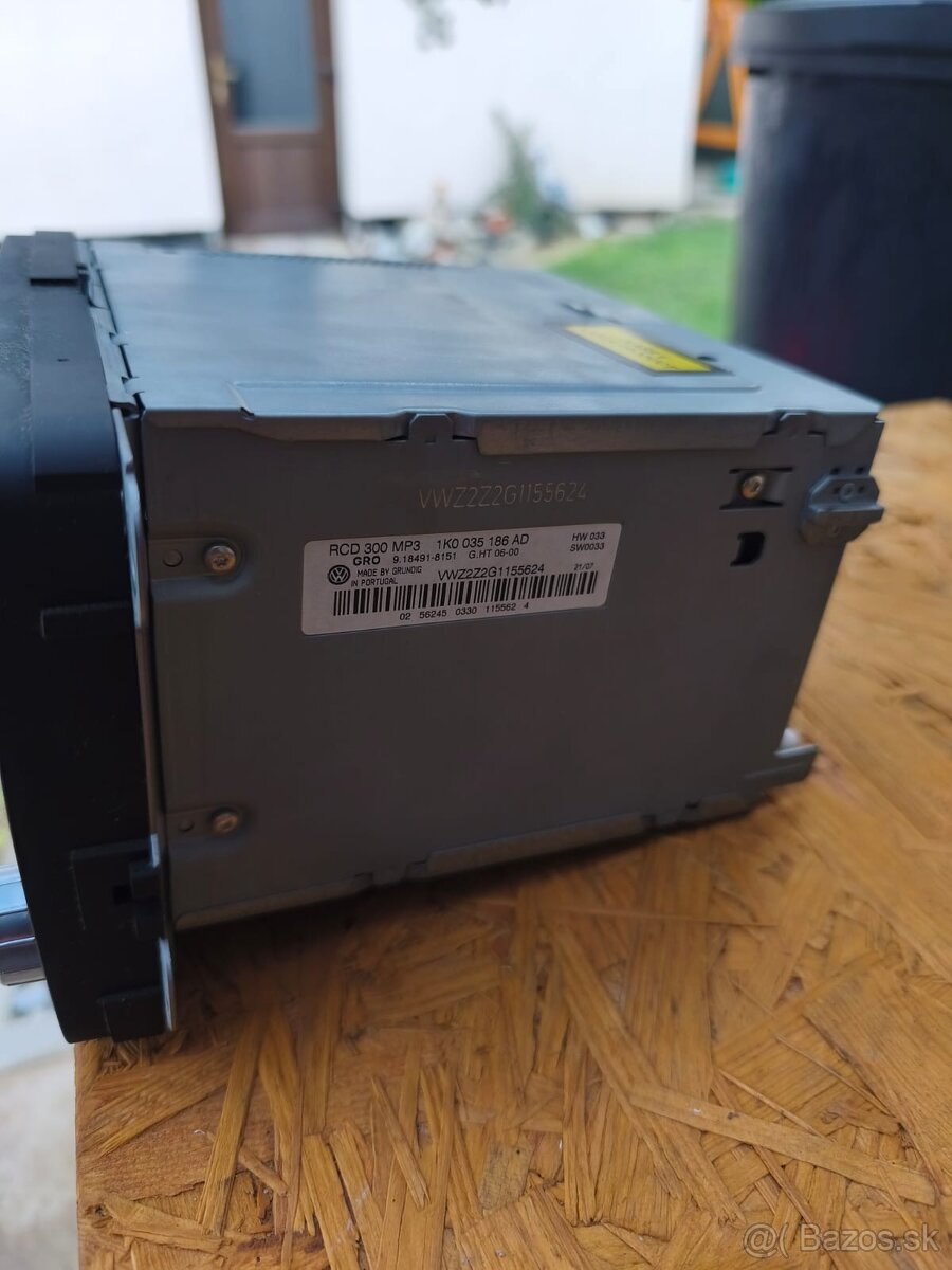 Originál rádio na VW Passat B6 - 3