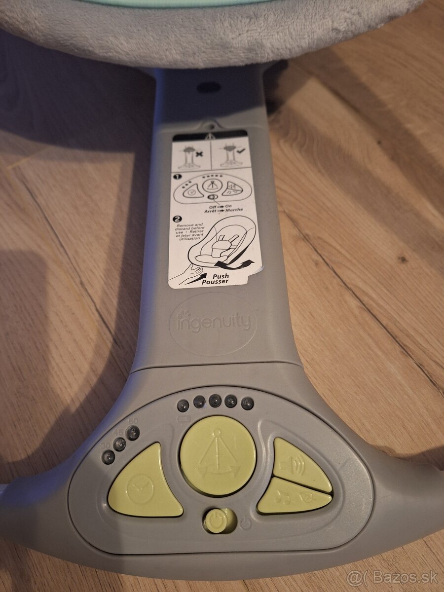 Ingenuity Portable Swing Hugs & Hoots - 3