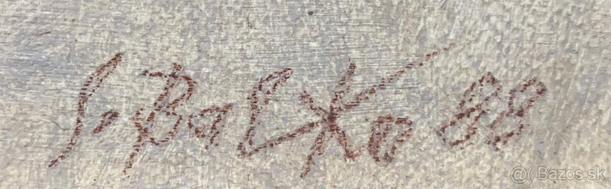 Stanislav Balko - V strede mozgu - obraz olej - 3