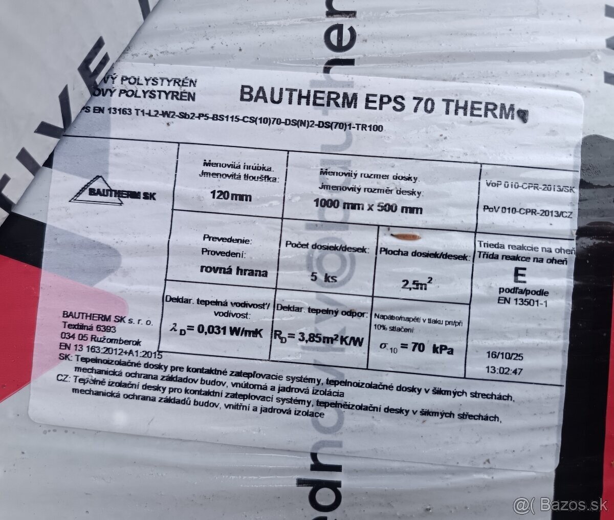 Grafitový polystyren,lysty, hmoždinky, sieťka, styrodur - 3