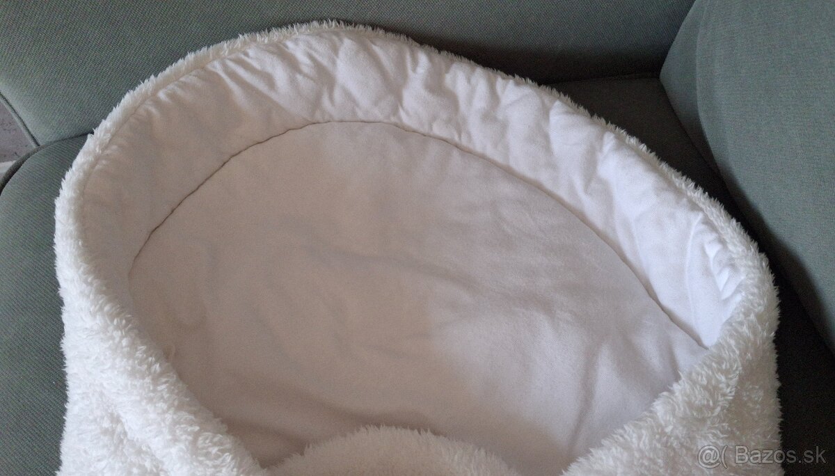 Biela zavinovačka vhodná na krst - 3