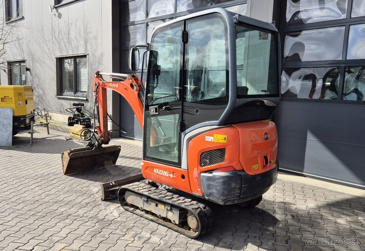 Prodám minibagr Kubota KX 16 - 3
