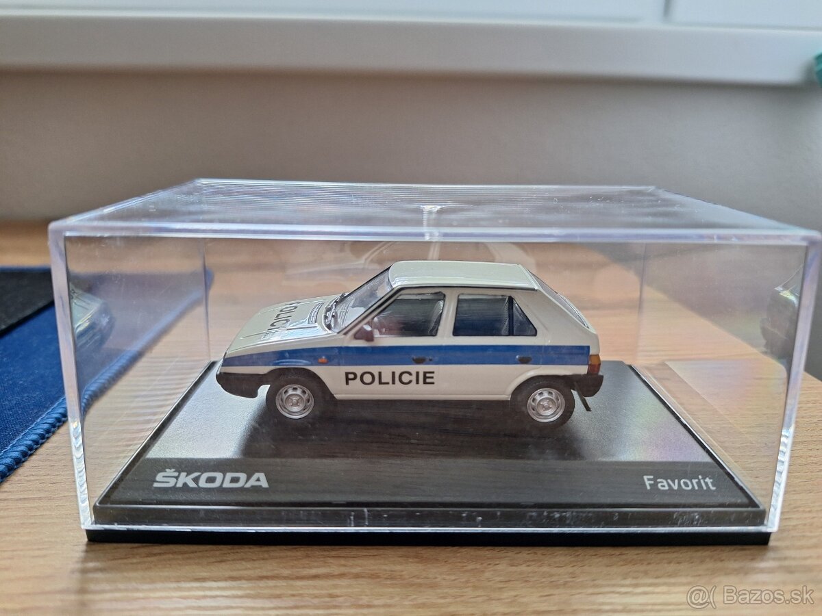Modely Škoda 1:43 ABREX + 1x NOREV - 3