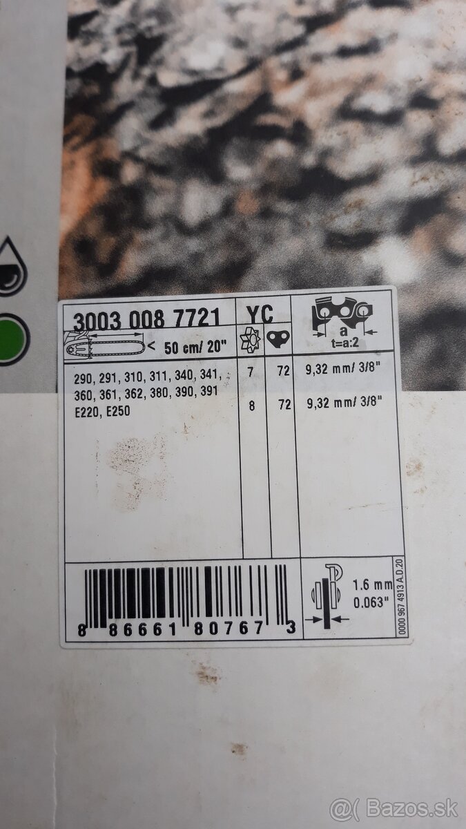 LISTA PRE PILU STIHL - 3