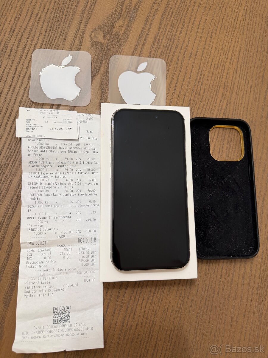 Predám Iphone 15 PRO, 256 GB, ako nový - 3