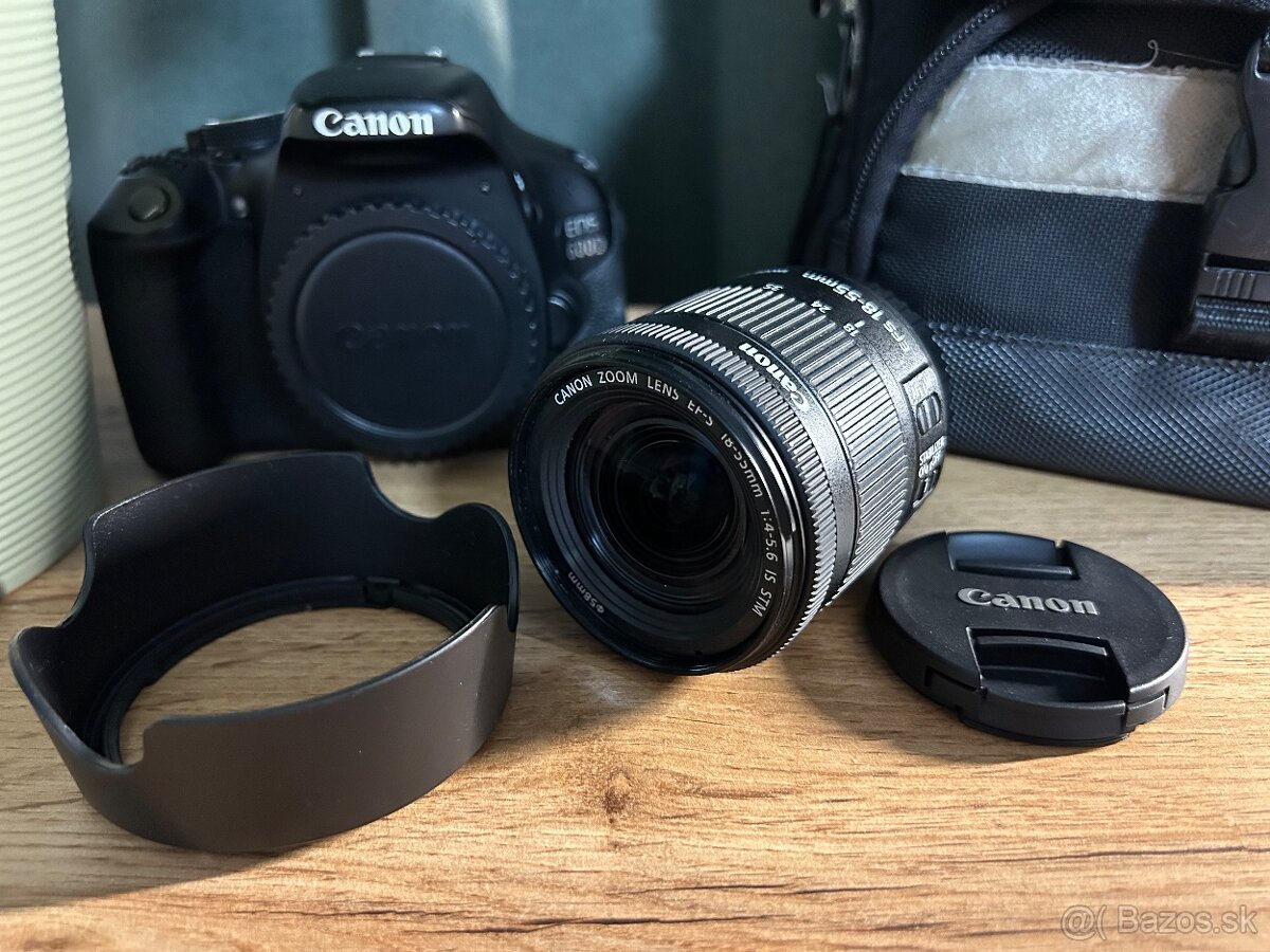 Canon 600D + 18-55 IS STM + brašňa - 3