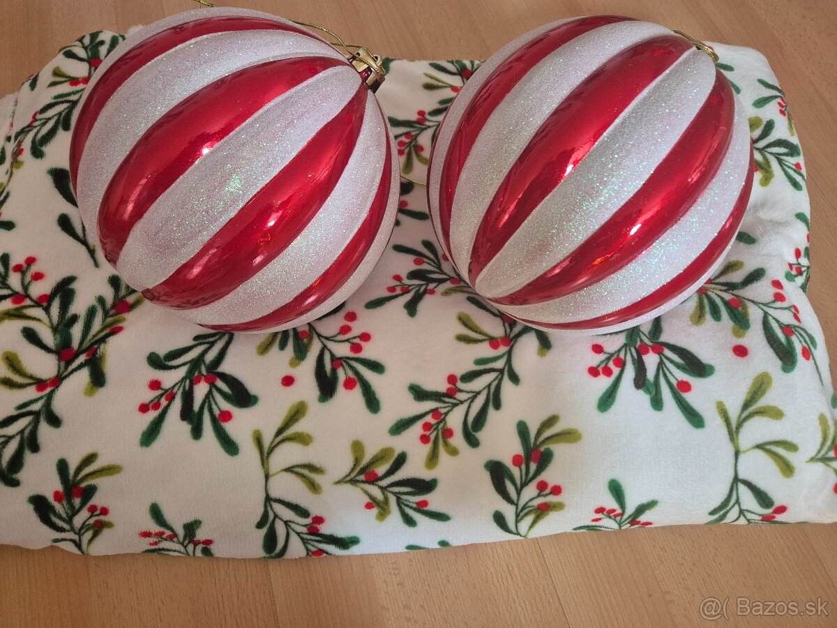 XXL vianočné gule priemer 21cm, cena je za 2kusy,iba os.odbe - 3