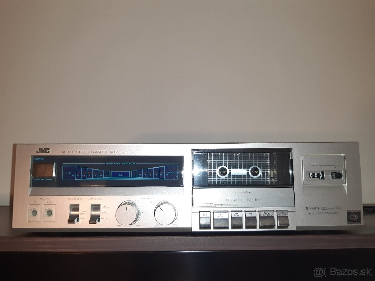 Prehrávač, rádio, zosilňovač, rekordér - značka JVC (retro) - 3