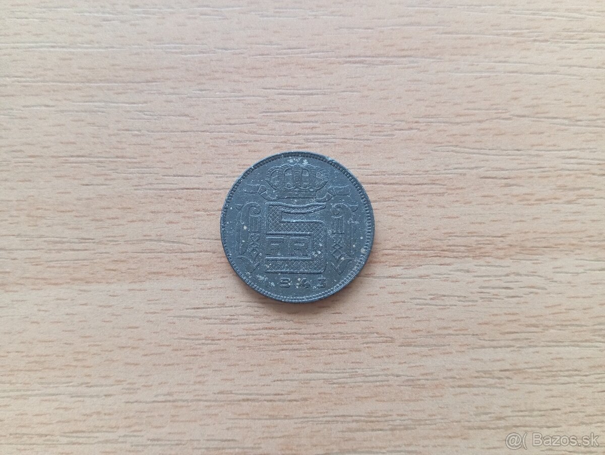 Belgické staré mince 2 - 3