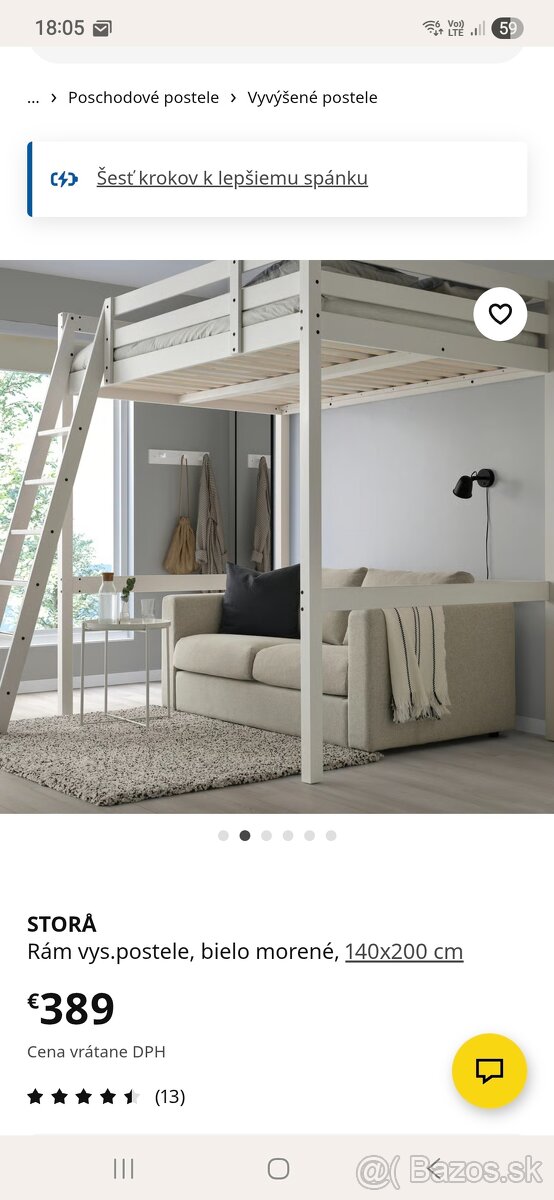 Poschodová posteľ Ikea - 3