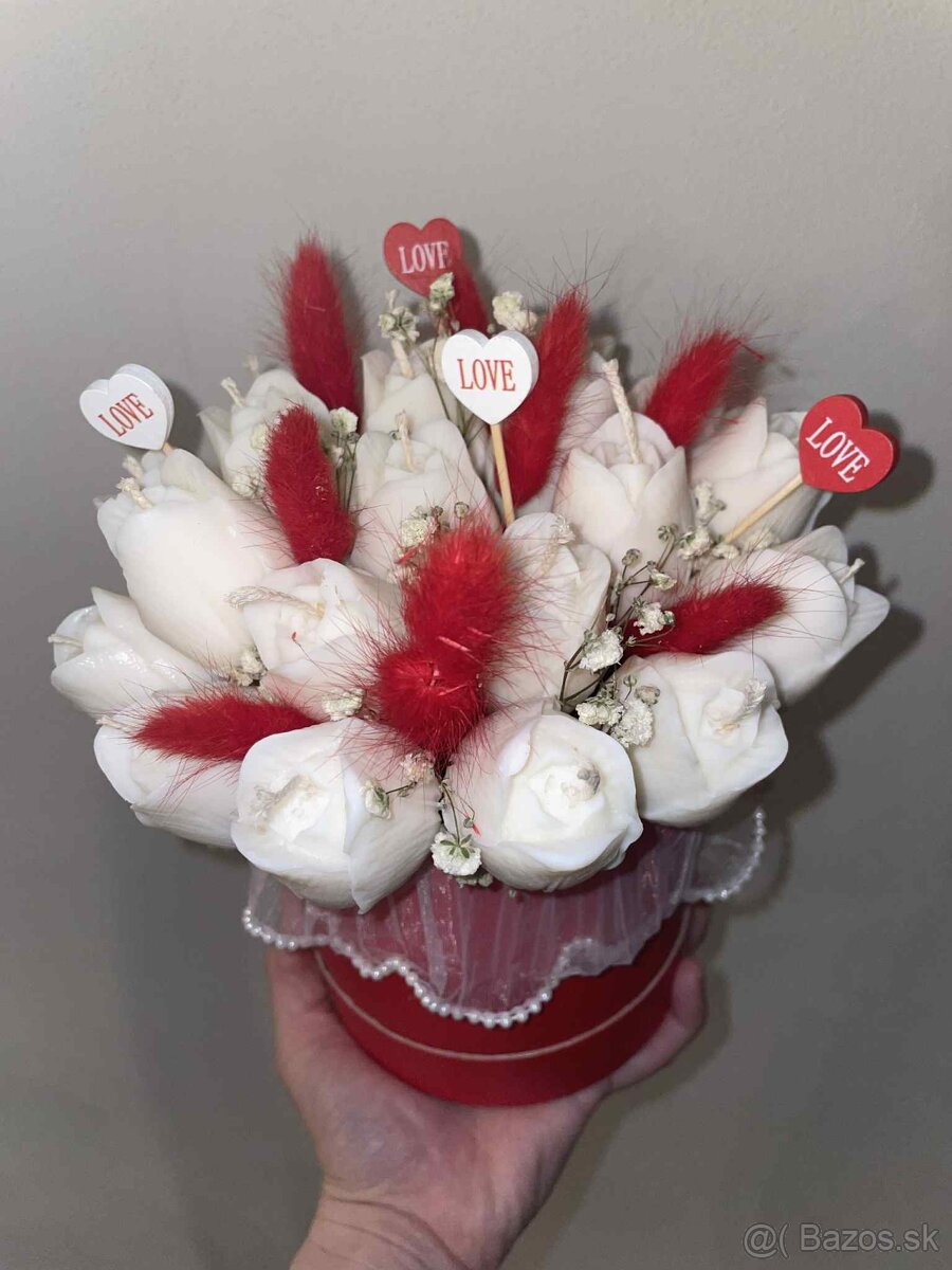 Floverbox zo sójových sviečok - 3