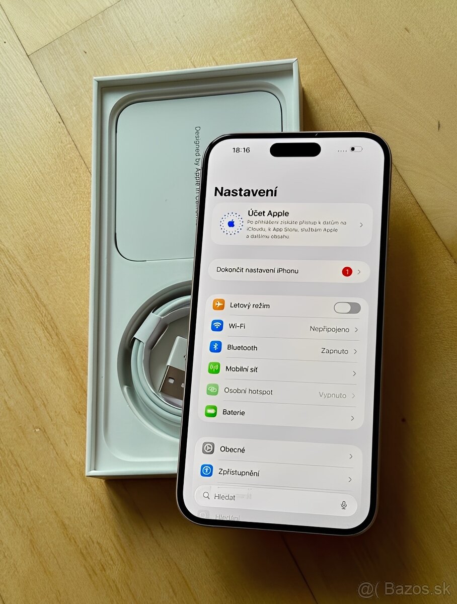 iPhone 15 Růžová BATERIE 100% TOP - 3
