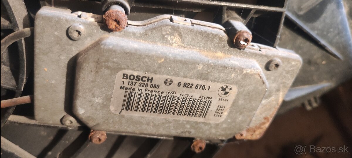 Sahara vrtula chladiča BMW E46 320d 318d - 3