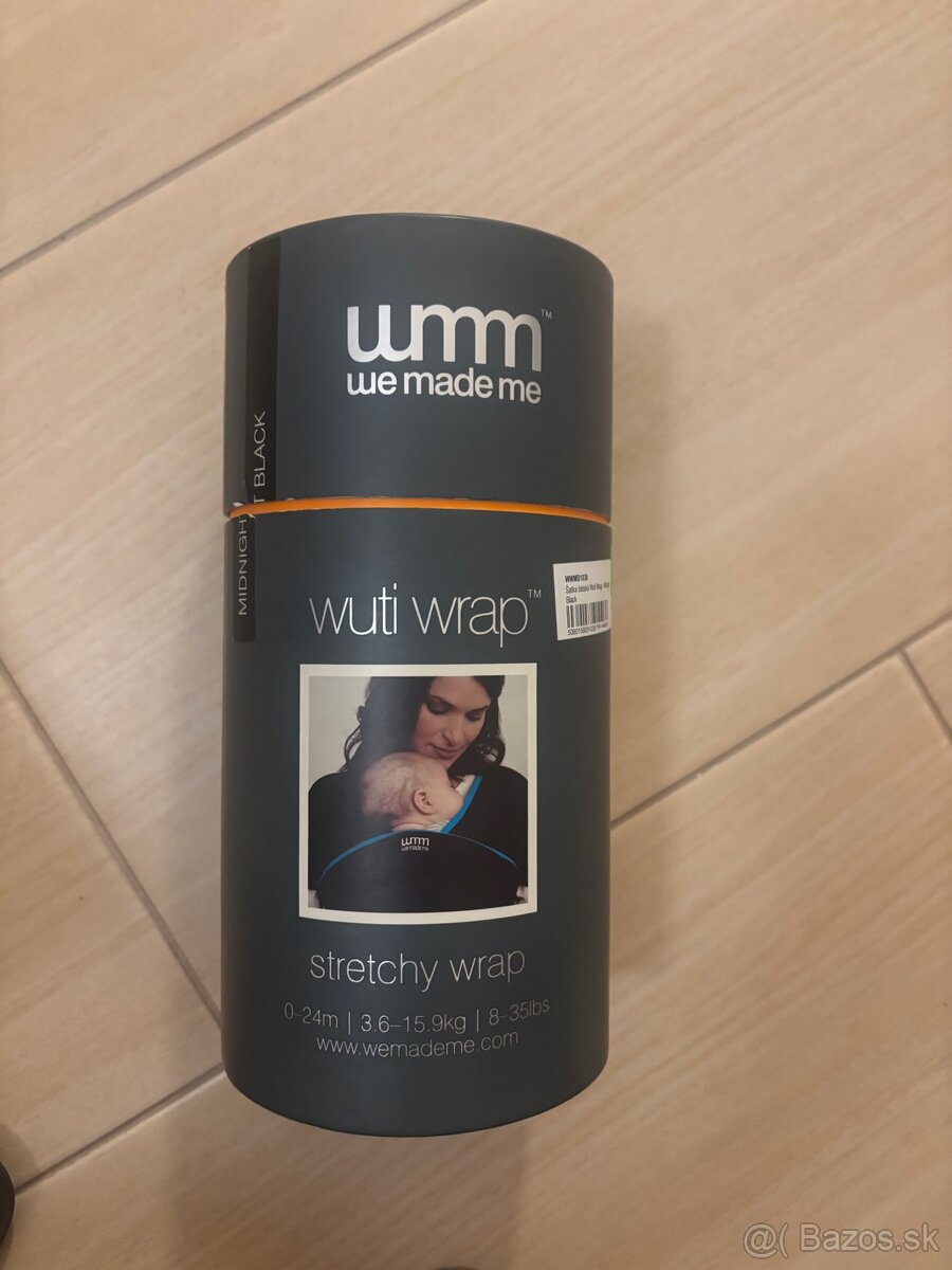 Detská šatka - midnight black do 9 mesiacov - 3