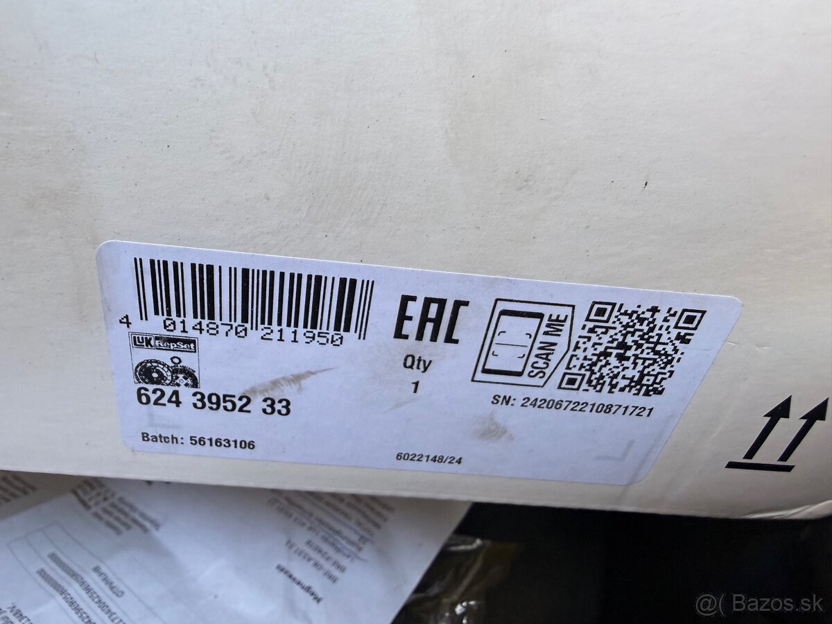 Predám novú spojku + zotrvačnik FORD MAZDA PEUGEOT - 3