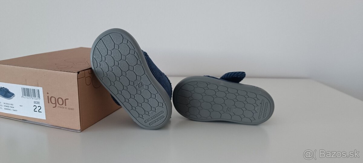 Detské barefoot papučky Igor - 3