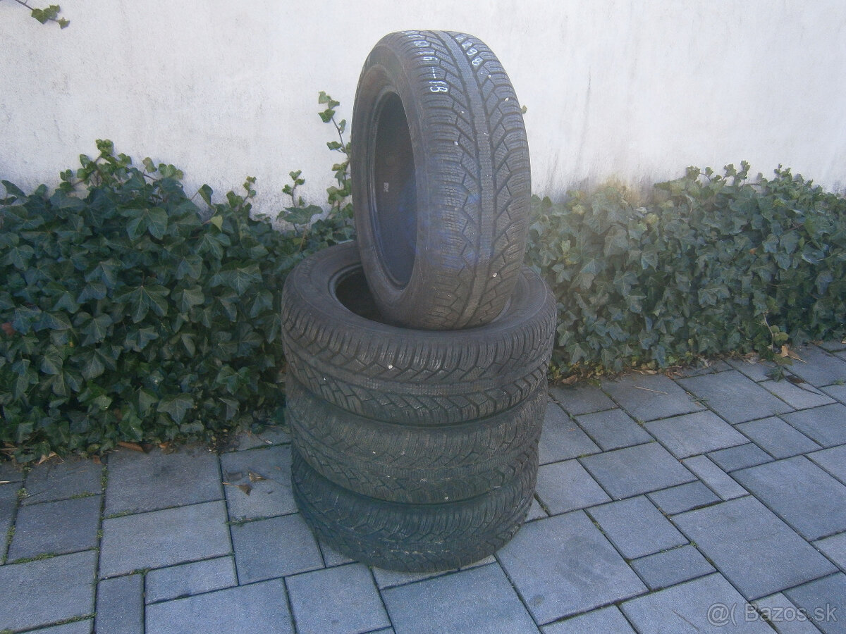 Predám 4x zimné pneu Semperit 205/60 R16 92HXL - 3