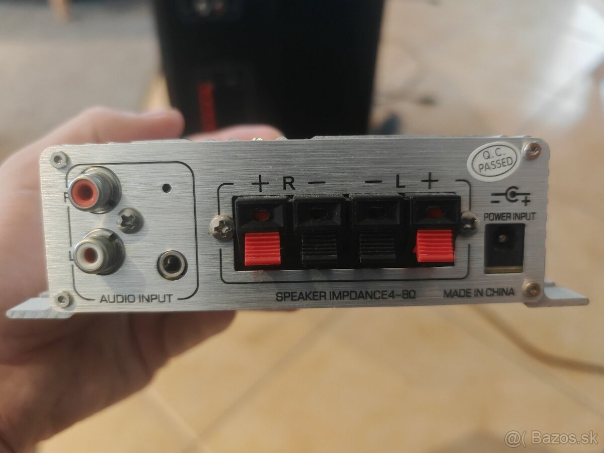 Genius SW-HF 5.1 6000, FiiO prevodnik a zosilnovac navyse - 3