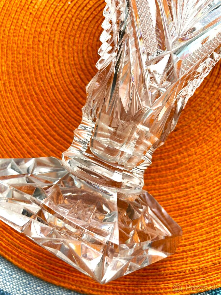 Kryštálová váza Bohemia crystal - 3