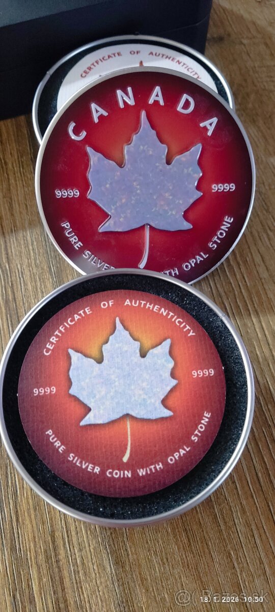 Strieborne mince - 3