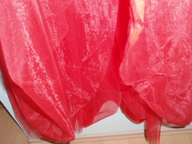 Červené večerné dlhé šaty - 3