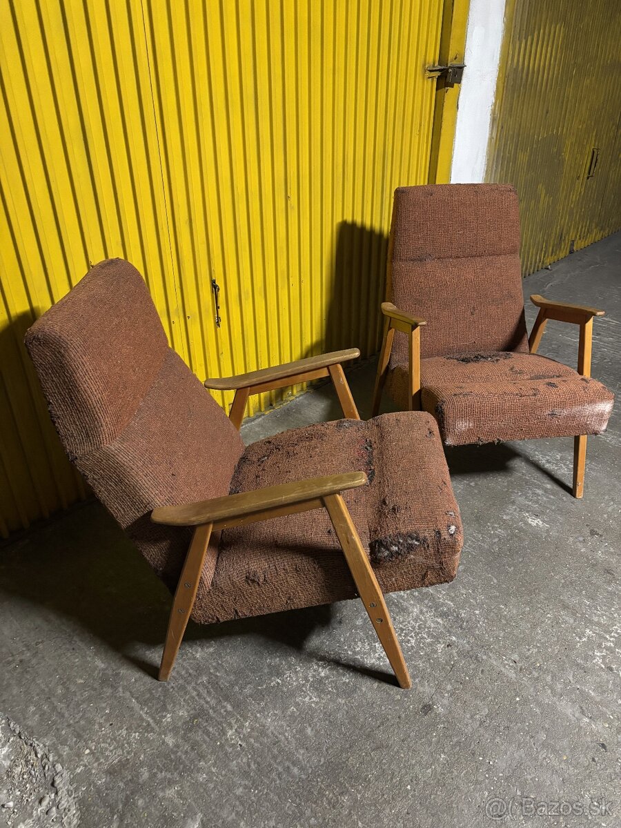 Retro kreslá - 3