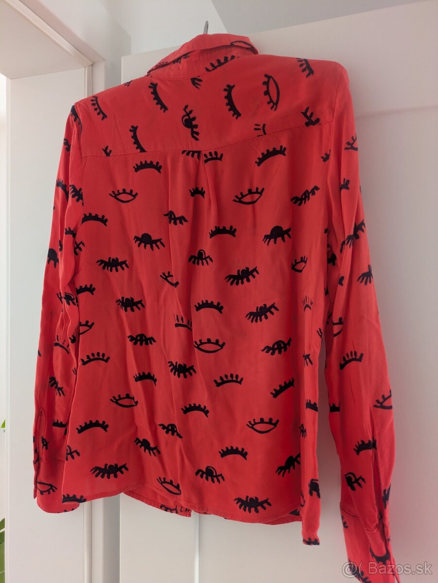Červená košeľa so vzorom - 3