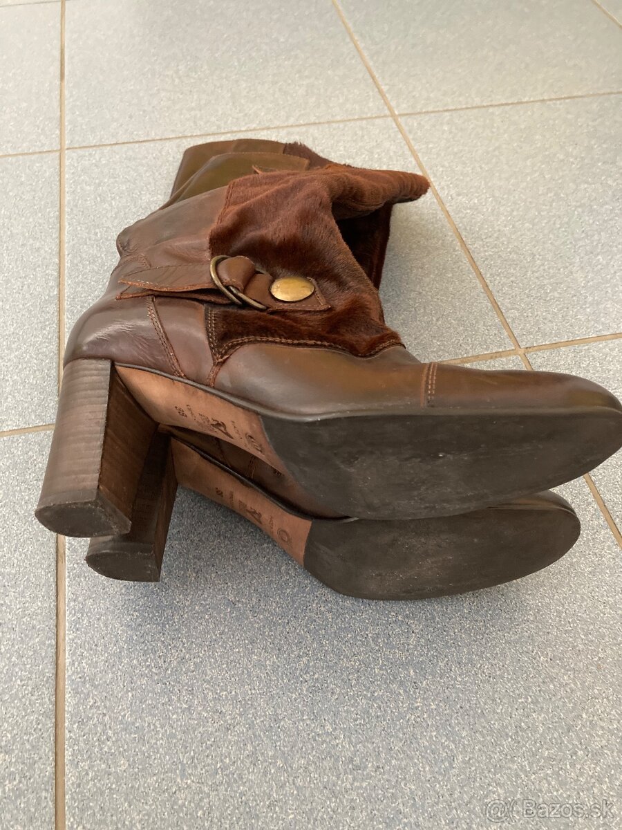 Čižmy - konská srsť, vel.38 - 3