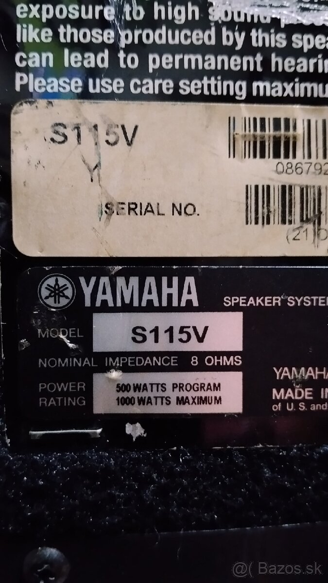 Repro bedne yamaha - 3