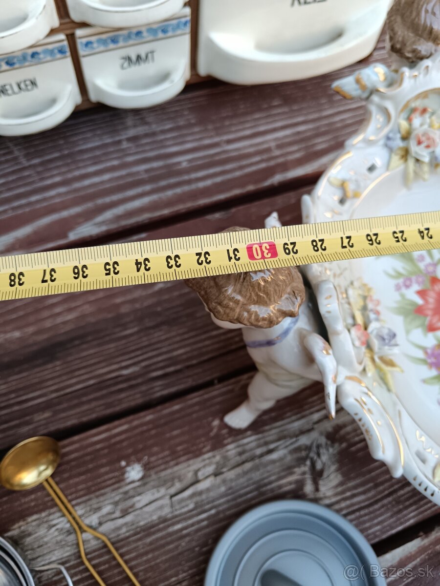 Starožitná misa s anjelmi - 3