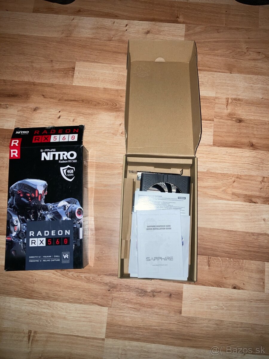 Predam Graficku kartu Sapphire Nitro Radeon RX 560 - 3