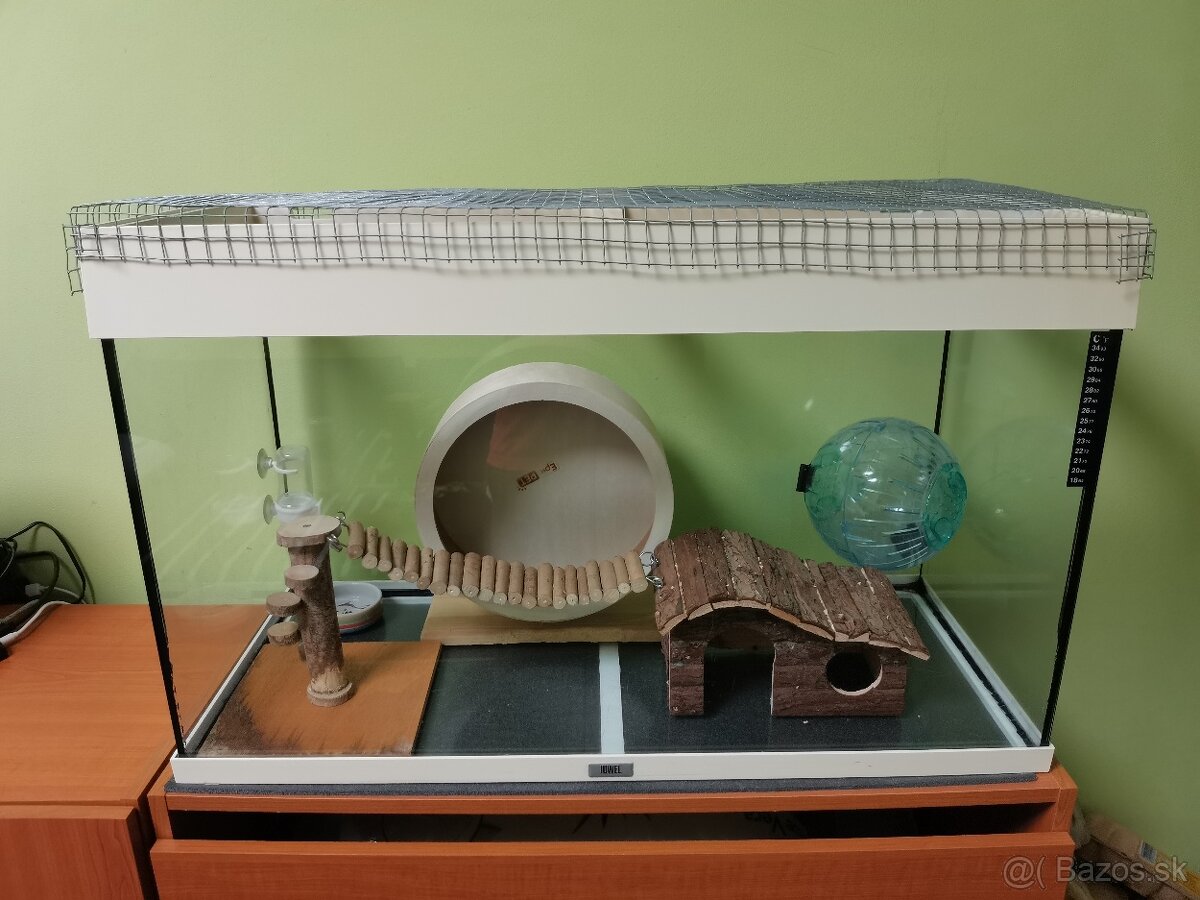 Terarium akvárium klietka pre škrečka - 3