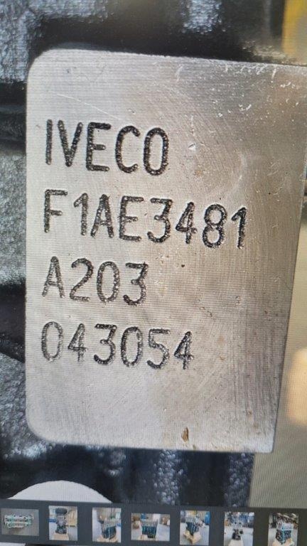 Motor Iveco F1AE3481 / 504087877 – nový, originál - 3
